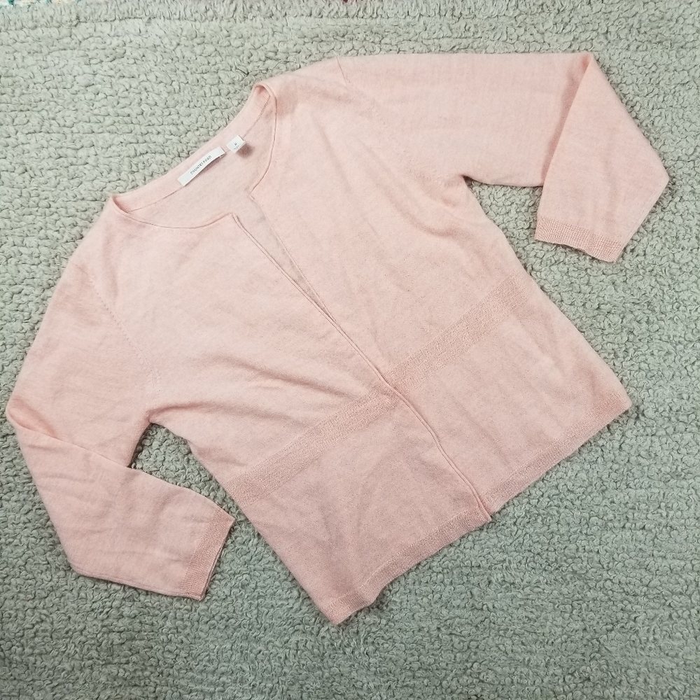 Country Road 100% Wool Blush Pink Cropped Cardigan